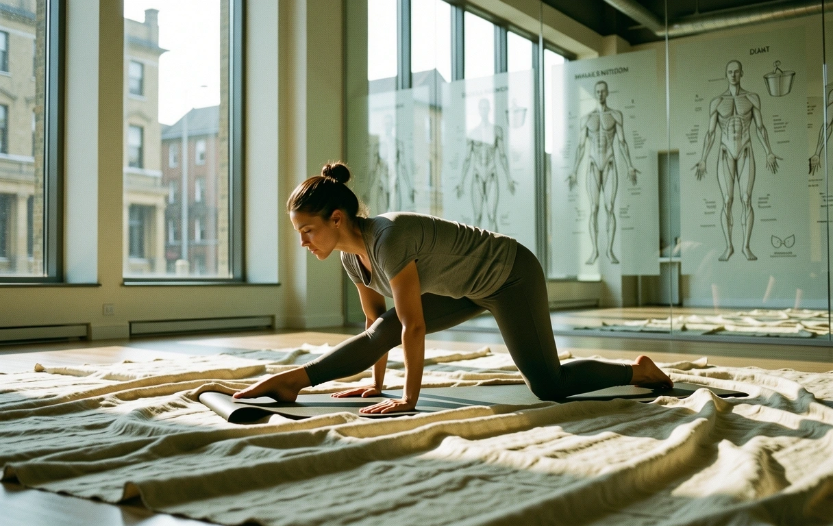 Thoughtful movement in a natural light studio